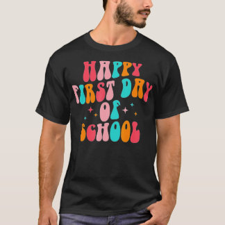 T-shirt Joyeux Premier Jour Faisons Ce Bienvenue À Schoo