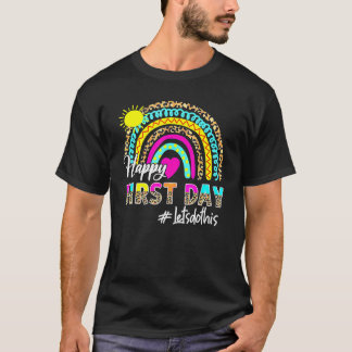 T-shirt Joyeux Premier Jour Faisons-nous cet Bienvenue à S