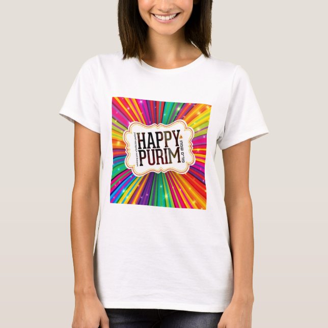 T-shirt Joyeux Purim (Devant)