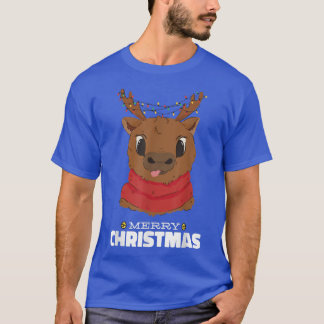 T-shirt Joyeux rennes de Noël