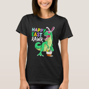 T-shirt Joyeux Rex Dinosaure Easter Bunny Egg Costu