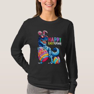 T-shirt Joyeux Rex Dinosaure Easter Bunny Egg Costu