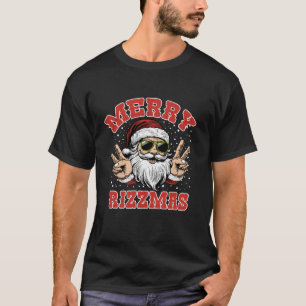 T-shirt Joyeux Rizzmas Rizz Noël Noël Noël Noël Noël Noël 