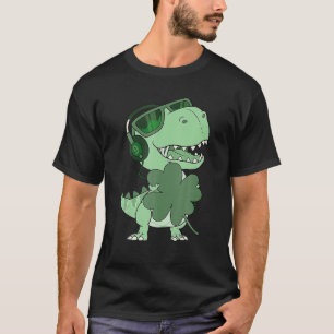 T-shirt Joyeux Saint Pat Rex Day Dinosaur Shamrock St Patr