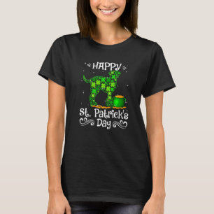 T-shirt Joyeux Saint Patrick S Day Chiens Dalmatiens Shamr