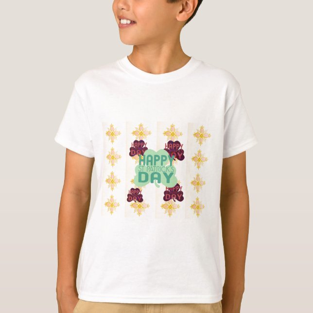 T-shirt Joyeux Saint Patrick's Day Lovely Art Print (Devant)