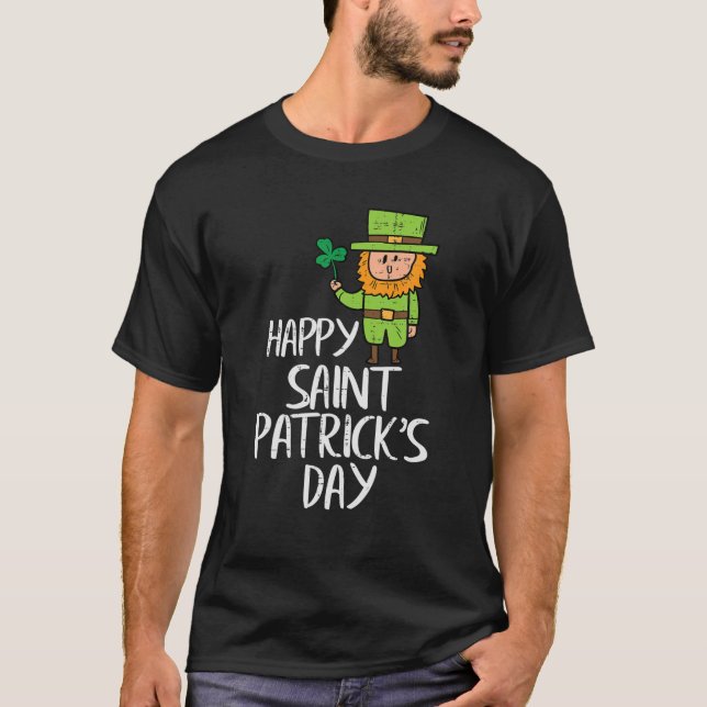 T-shirt Joyeux Saint Patricks Day St Paddys Day Boys T (Devant)