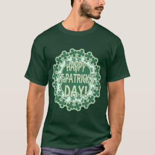 T-shirt Joyeux Shamrocks Jour de la Saint Patrick