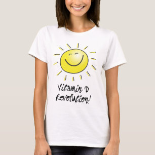 T-shirt Joyeux Soleil, Révolution de la vitamine D