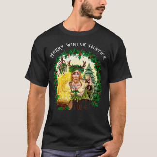 T-shirt Joyeux Solstice D'Hiver Et Joyeux Yule 