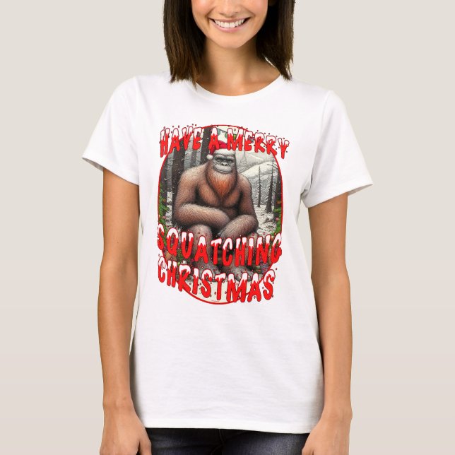 T-shirt Joyeux squattage Noël (Devant)