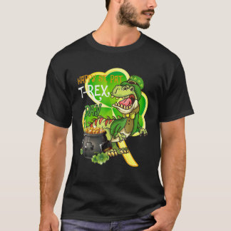 T-shirt Joyeux St. Pat Rex Day Cute St. Patrick's Gift