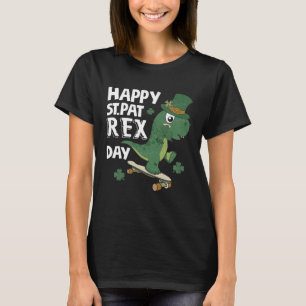 T-shirt Joyeux St Pat Rex Day St patrick Dinosaur Toddler