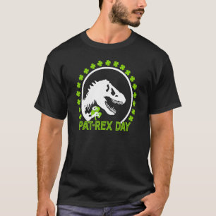 T-shirt Joyeux St Pat Rex Day St Patrick Patrex Dinosaur