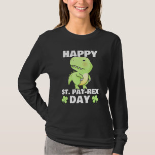T-shirt Joyeux St Pat Rex Dinosaur Saint Patrick pour