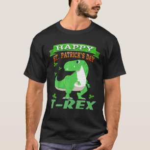 T-shirt Joyeux St Pat-Rex Dinosaur Saint Patrick pour