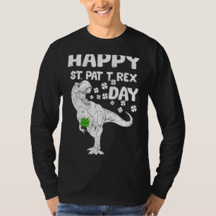 T-shirt Joyeux St Pat Rex Saint Patrick S Day Dinosaur Boy