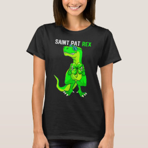 T-shirt Joyeux St Pat T Rex Saint Patrick S Day Dinos Drôl