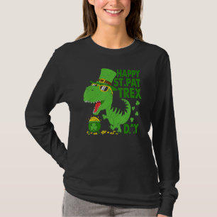 T-shirt Joyeux St Pat T Rex Saint Patrick's Day Dinosaur B