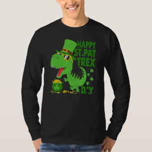 T-shirt Joyeux St Pat T Rex Saint Patrick's Day Dinosaur B