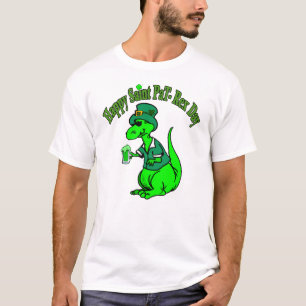 T-shirt Joyeux St Pat T-Rex Saint Patrick's Day Dinosaur T