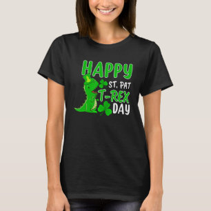 T-shirt Joyeux St Pat Trex Day Dino Jour de la Saint Patri