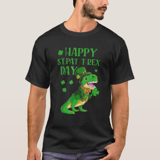 T-shirt Joyeux St Pat Trex Day Dino Jour de la Saint Patri