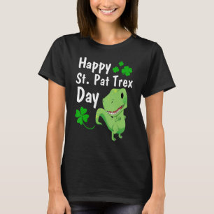T-shirt Joyeux St. Pat Trex Day Dinosaur St. Patrick's Day