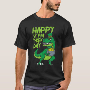 T-shirt Joyeux St Pat Trex Day Funny Patricks Day Dinosaur