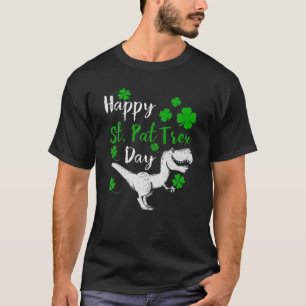 T-shirt Joyeux St Pat Trex Day T Dinosaur St Patrick'