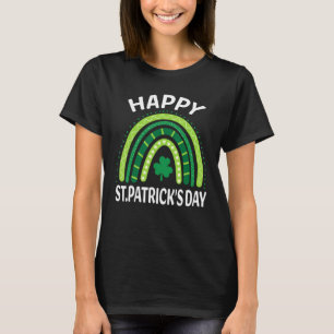 T-shirt Joyeux St Patrcik S Day Funny Rainbow Clover Lover