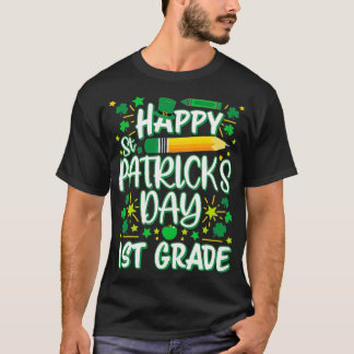 T-shirt Joyeux St Patrick's Day 1ère année Enseignants par