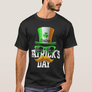 T-shirt Joyeux St Patrick's Day Fun Party Mustache