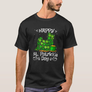 T-shirt Joyeux St Patrick's Day Yorkshire Terrier Dog Sham