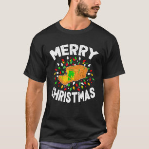 T-shirt Joyeux Sweaters de Noël Amusants de nourriture Ban