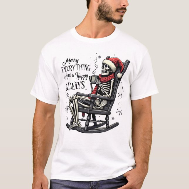 T-shirt « Joyeux Tout et Toujours Heureux » (Devant)