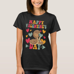 T-shirt Joyeux Valentines Day Ball Python Heart Love Super