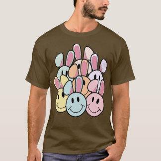 T-shirt Joyeux visage de sourire de Pâques