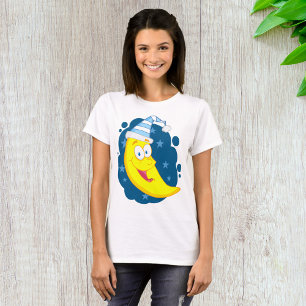 T-shirt Joyeux visage lune