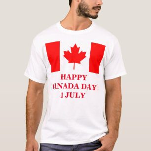 T-SHIRT JOYEZ LA JOURNÉE DU CANADA!