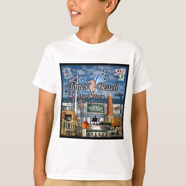 T-shirt Jpg de plage de Jones (Devant)