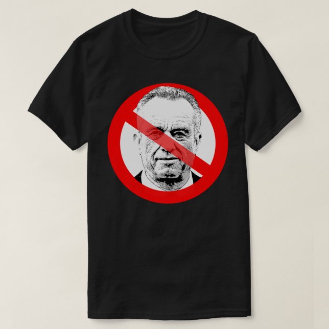 T-shirt Jr. anti RFK croisé face (Design devant)