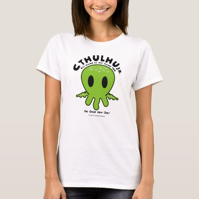 T-shirt JR de Cthulhu - c'est nom est mon nom aussi ! (Devant)