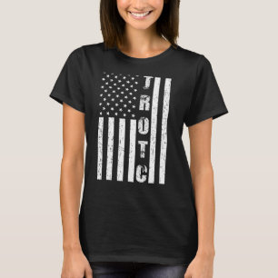 T-shirt Jrotc Us Junior Rotc Distressed Cool américain