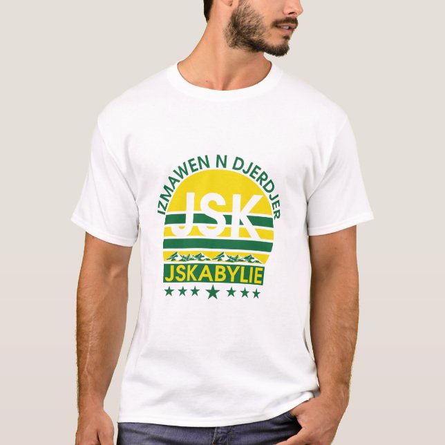 T-shirt JSK - Jeunesse sportive de Kabylie (Devant)
