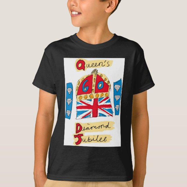 T-shirt Jubilé de la Reine (Devant)
