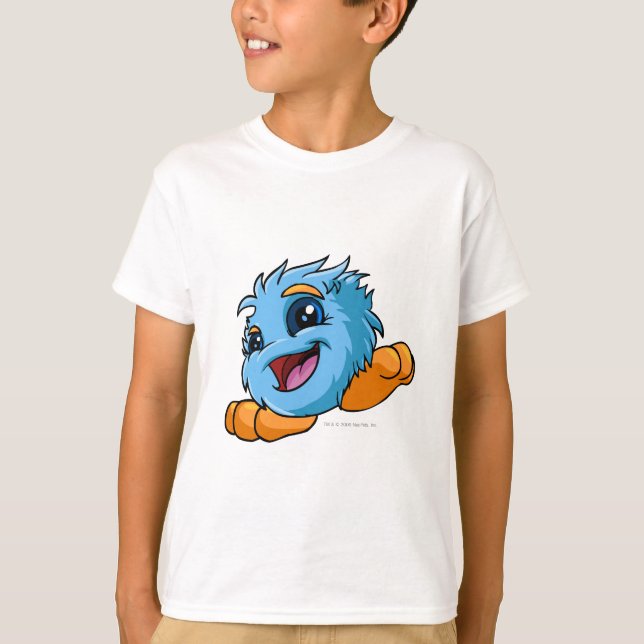 T-shirt JubJub bleu (Devant)