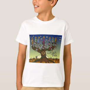 T-shirt Judaica L'shanah Tovah Arbre de vie Dons Vêtements