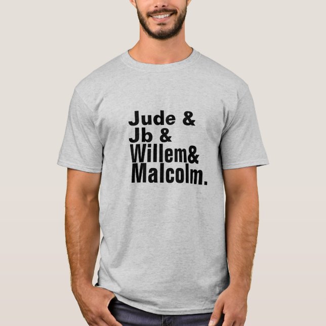 T-shirt Judas JB Willem Malcolm (Devant)