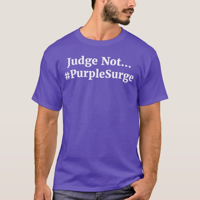 T-shirt Judge Not... (Devant)